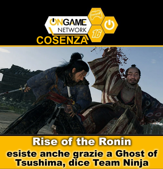 Rise of the Ronin esiste anche grazie a Ghost of Tsushima, dice Team Ninja