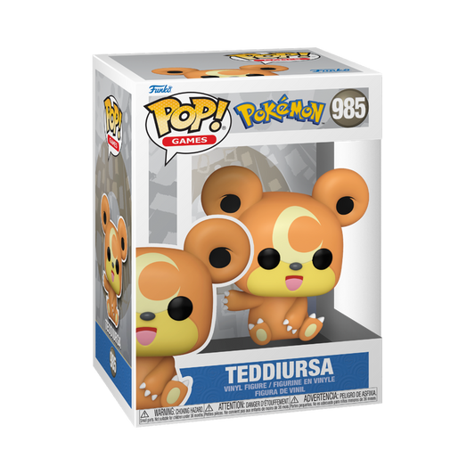 Funko POP! Games: Pokemon - Teddiursa Pop!