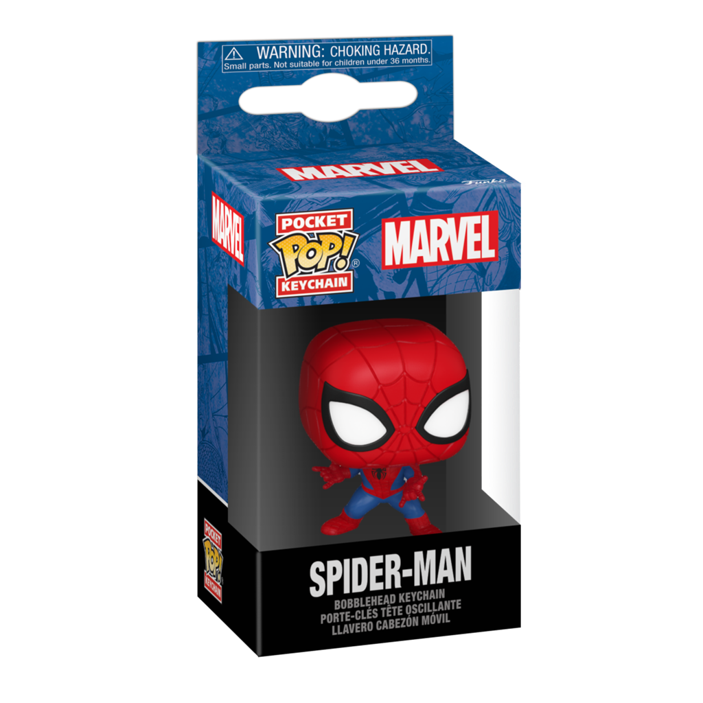Funko POP! Keychain: Marvel New Classics - Spider-Man Pop!