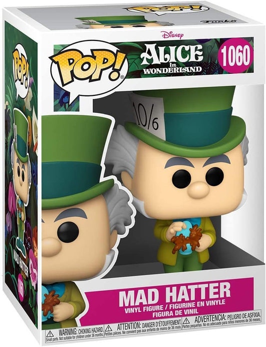 DISNEY: ALICE 70TH - 1060 MAD HATTER 9CM