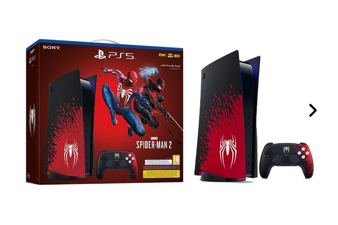 Playstation5 edizione limitata spider man console