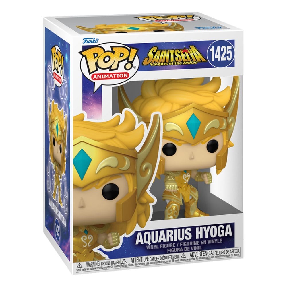 Saint Seiya - 1425 Gold Aquarius Hyoga 9Cm Pop