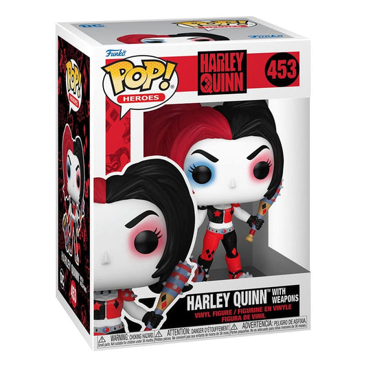 FUNKO POP DC HEROES - 453 HARLEY W/WEAPONS 9 CM Pop