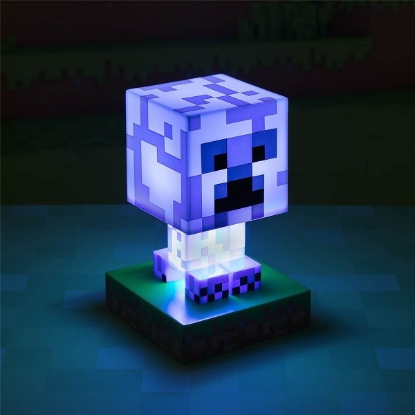 MINECRAFT ICON CHARGED CREEPER LAMPADA 3D Gadget
