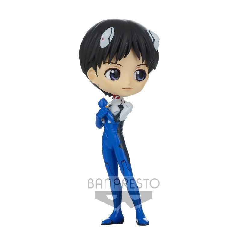 BANPRESTO 18353 - EVANGELION: NEW THEATRICAL EDITION Q POSKET-SHINJI IKARI PLUGSUIT STYLE-(VER.A) Statua