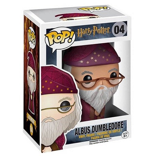 FUNKO POP HARRY POTTER - 04 ALBUS SILENTE 9 CM Pop!