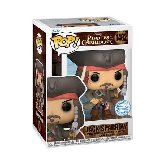 FUNKO POP PIRATES OF THE CARIBBEAN - 1482 JACK SPARROW (EXCLUSIVE) 9 CM Pop