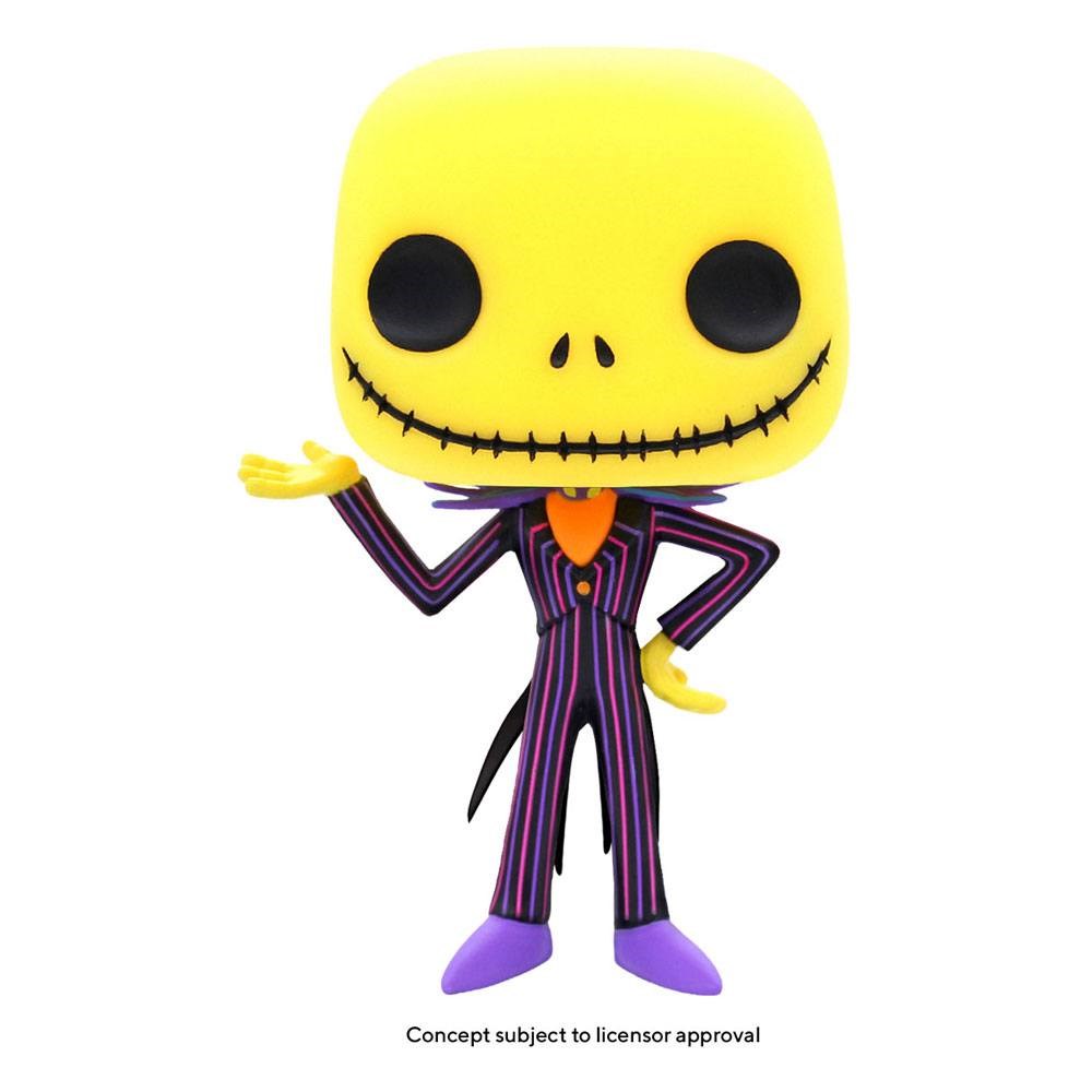 Disney: Nightmare Before Christmas - Jack Skellington (Blacklight) 9Cm Pop