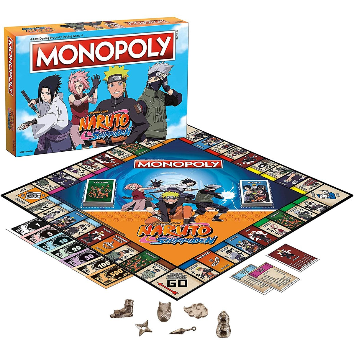 MONOPOLY - NARUTO Giochi da Tavolo