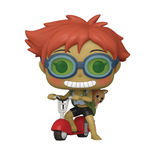 Cowboy Bebop - 1215 Edward on Scooter with Ein 9Cm Pop