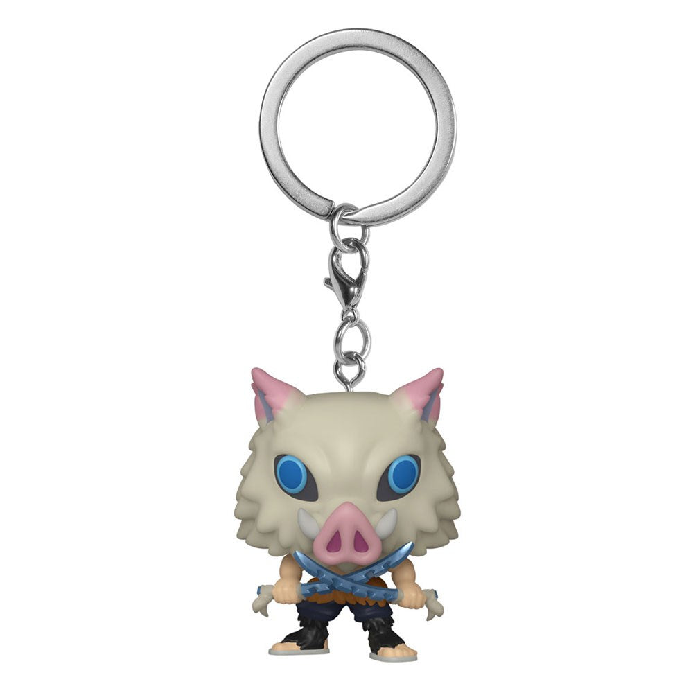 Demon Slayer - Portachiavi Inosuke Hashibira 4Cm Pop