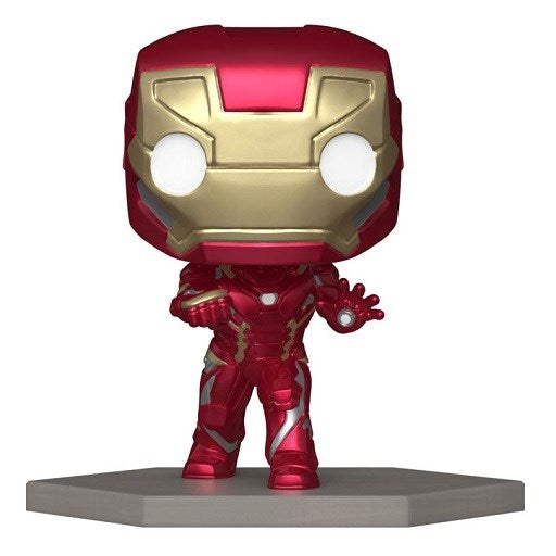MARVEL: CIVIL WAR BUILD A SCENE - IRON MAN (EXCLUSIVE) 9CM 9Cm Pop