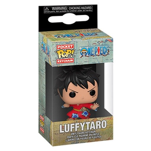 One Piece - Portachiavi Luffy in Kimono 4Cm Pop