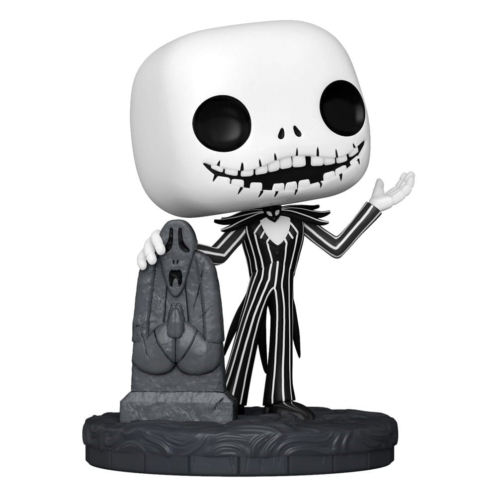 FUNKO POP DISNEY: THE NIGHTMARE BEFORE CHRISTMAS 30TH - 1355 JACK W/GRAVESTONE 9 CM Pop