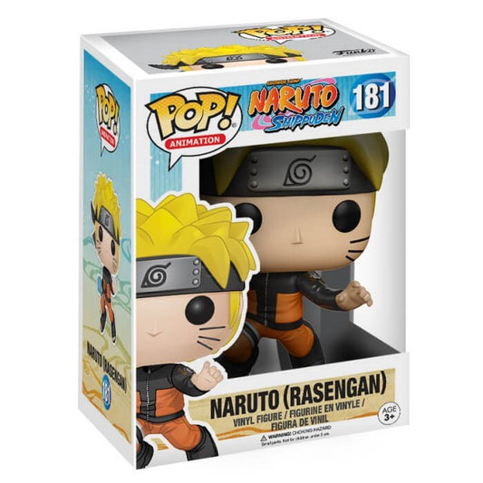NARUTO SHIPPUDEN - 181 NARUTO (RASENGAN) 9CM Pop
