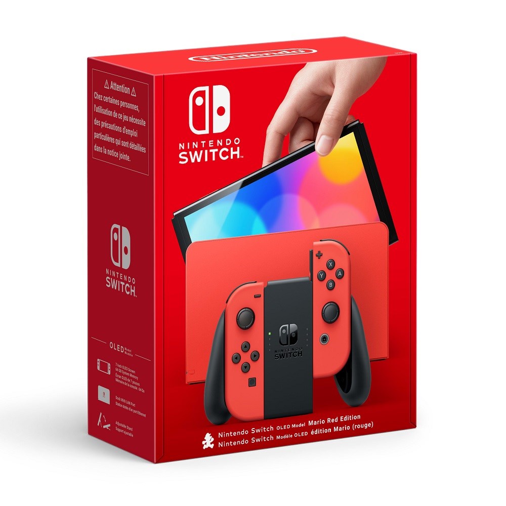 Nintendo Switch OLED Mario Red Edition Console