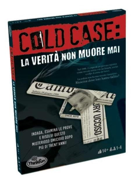 RAVENSBURGER COLD CASE 1 LA VERITÀ NON MUORE MAI