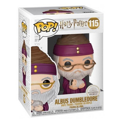 HARRY POTTER - 115 DUMBLEDORE W/ BABY HARRY 9CM Pop