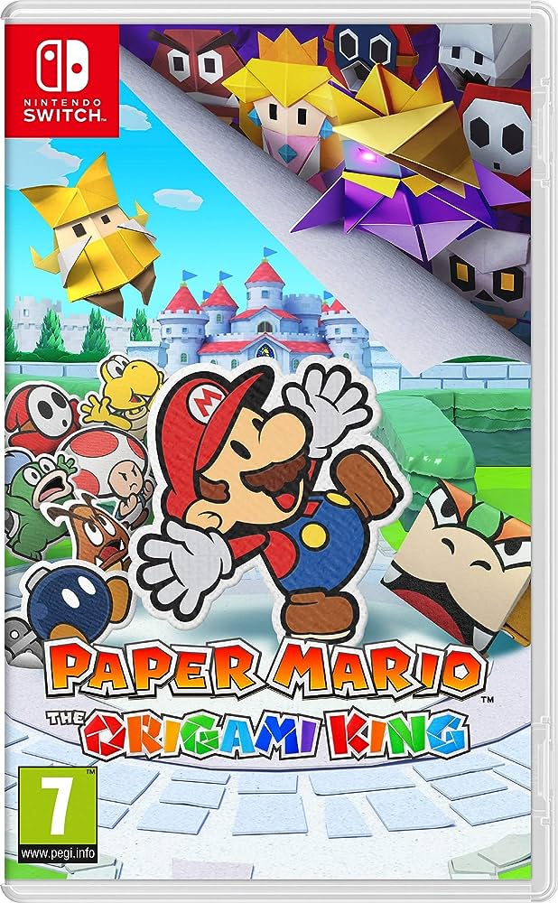 Super Paper Mario Origami King Switch
