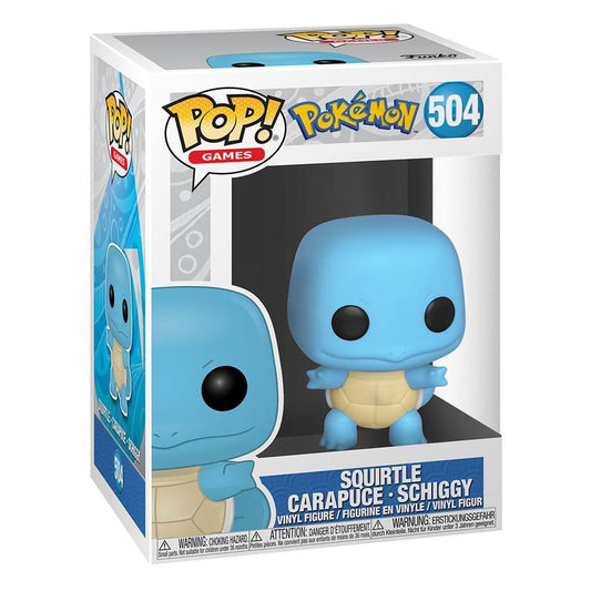 FUNKO POP POKEMON - 504 SQUIRTLE 9 CM Pop!