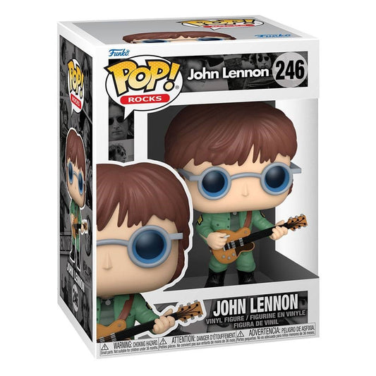 Rocks: John Lennon - 246 John Lennon (Military Jacket) 9Cm Pop