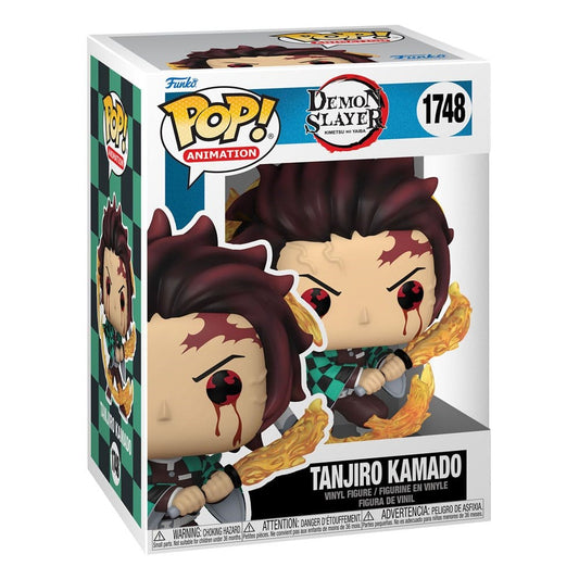 FUNKO POP DEMON SLAYER: KIMETSU NO YAIBA - 1748 TANJIRO (SUN BREATHING) 9 CM Pop