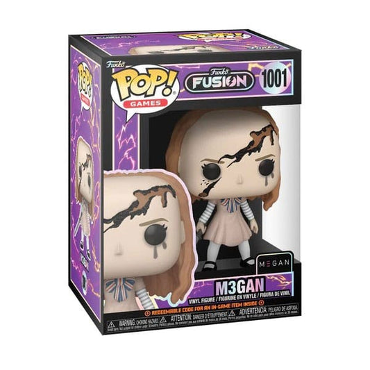 FUNKO POP GAMES:FUNKO FUSIONS1 1001 -M3GAN (BATTLE DAMAGED) Pop!