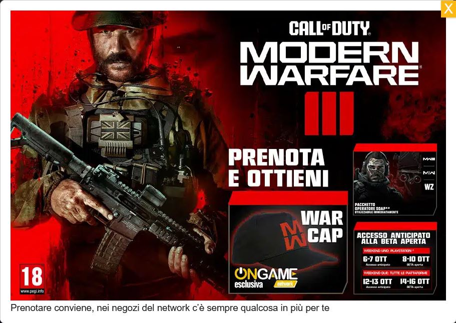 Call of Duty: Modern Warfare III Ps5 Xboxone