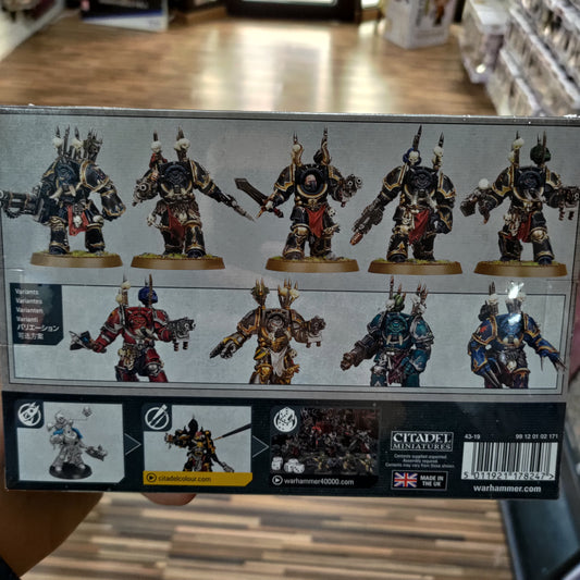 Chaos space marine chaos terminator squad Warhammer