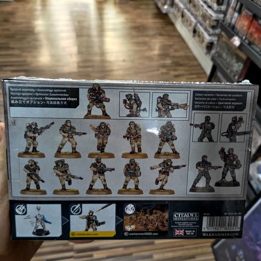 Cadian shock troops Warhammer