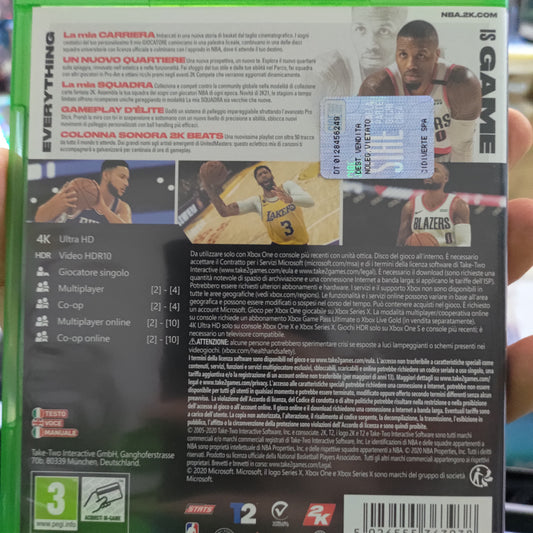 NBA 2k21 xboxone