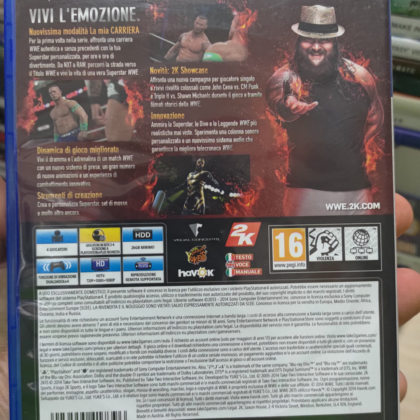 wwe 2k15Ps4
