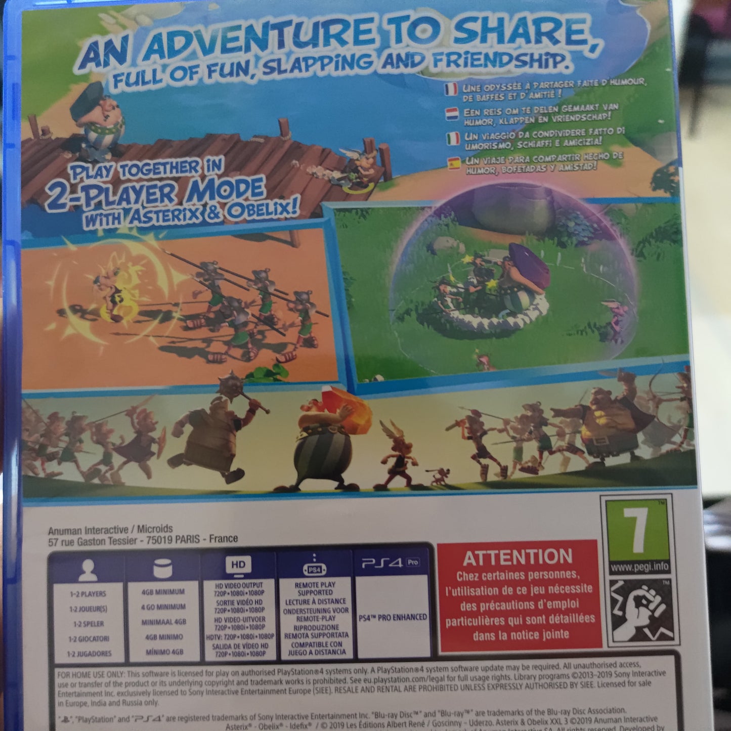 Asterix&Obelix XXL3 Ps4