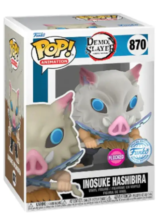 FUNKO POP Demon Slayer - 870 Inosuke Hashibira (Exclusive) 9 cm Pop