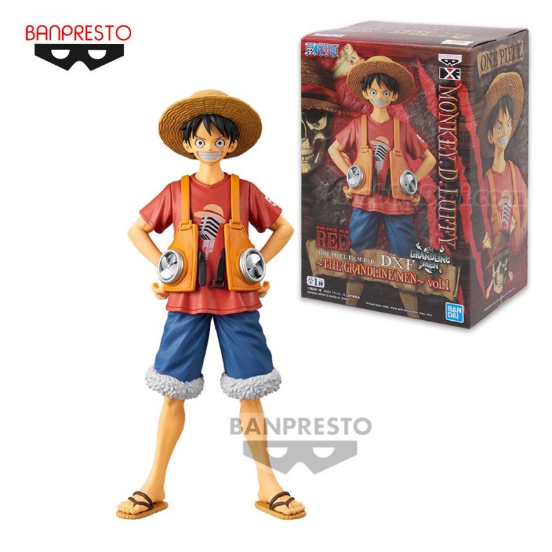18860 - One Piece Dxf The Grandline Men Vol.1(Luffy) Action Figure