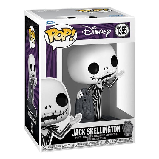 FUNKO POP DISNEY: THE NIGHTMARE BEFORE CHRISTMAS 30TH - 1355 JACK W/GRAVESTONE 9 CM Pop!