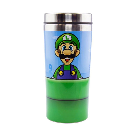 NINTENDO SUPER MARIO - TAZZA DA VIAGGIO: MARIO & LUIGI Gadget