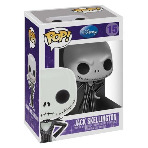 FUNKO POP DISNEY: NIGHTMARE BEFORE CHRISTMAS - 15 JACK SKELLINGTON 9 CM Pop