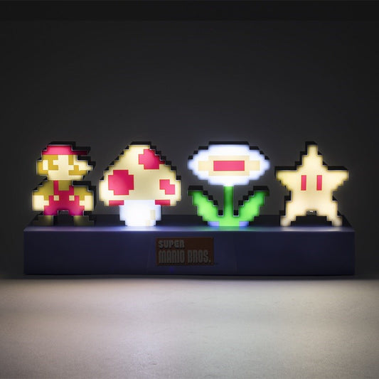 NINTENDO SUPER MARIO BROS LAMPADA ICON