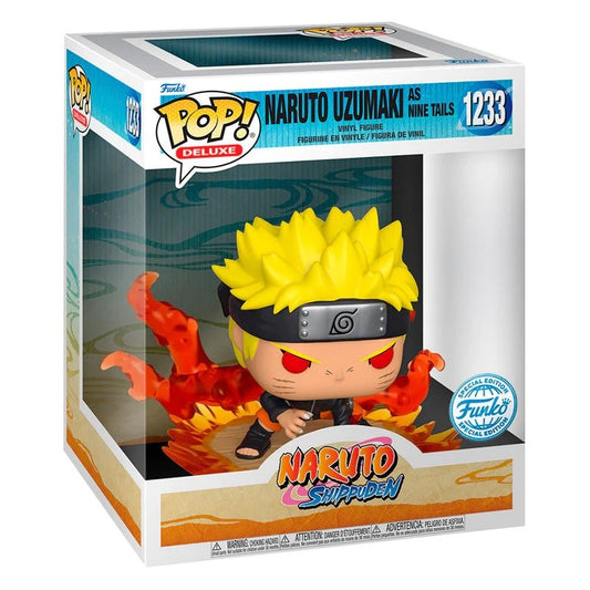 Naruto Shippuden - 1233 Naruto Uzumaki as Nine Tails (Exclusive) (Pop! | FUNKO)