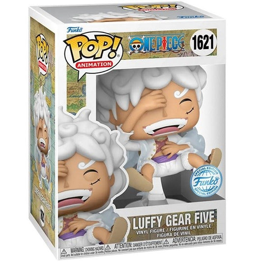 FUNKO POP ONE PIECE - 1621 LUFFY GEAR FIVE LAUGHING (EXCLUSIVE) 9 CM Pop