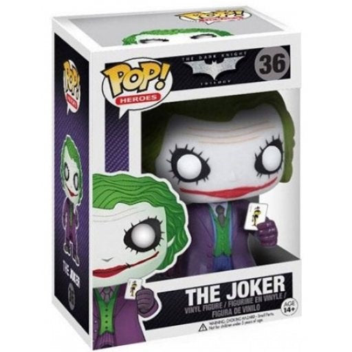FUNKO POP BATMAN: THE DARK KNIGHT TRILOGY - 36 THE JOKER 9 CM Pop!