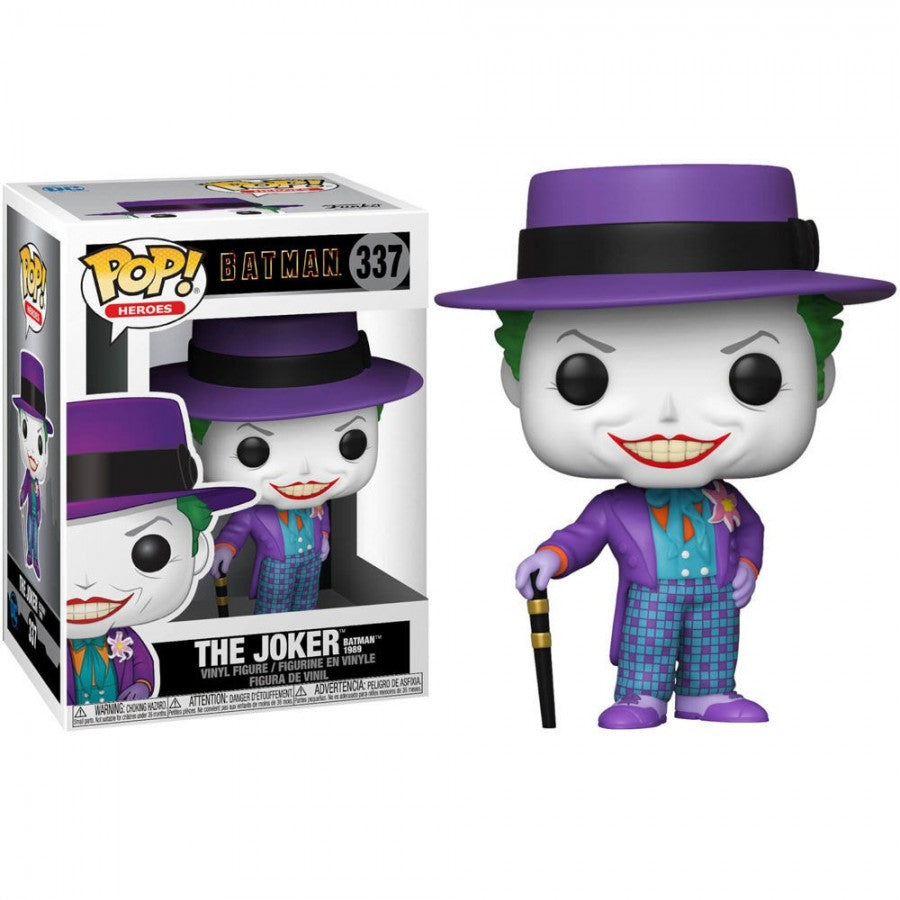 Batman 1989 - 337 Joker W/ Hat 9Cm Pop