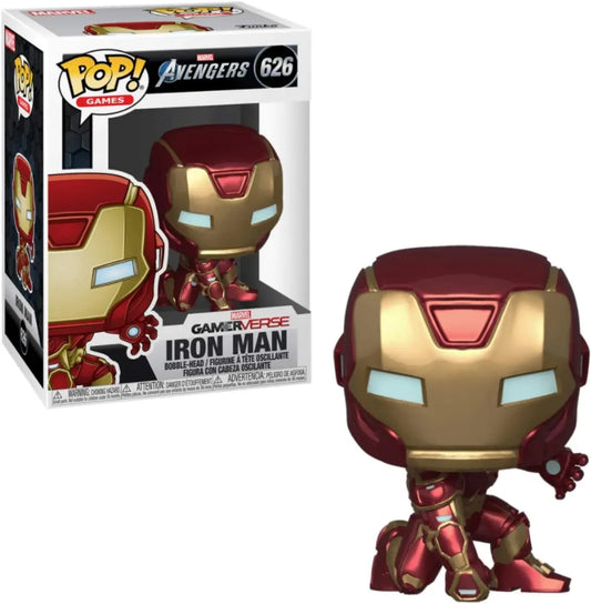 Marvel: Avengers Game- Iron Man (Stark Tech Suit) Pop