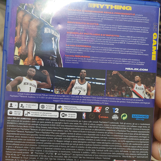 NBA 2K21 Ps5