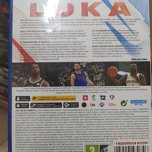 NBA 2K22 Ps5
