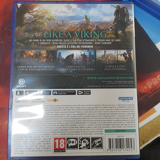 Assassin's creed Valhalla Ps4 Ps5