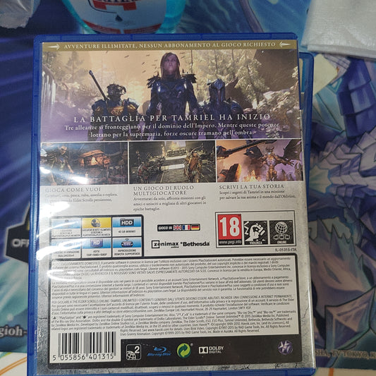 The elder scrolls Online Ps4