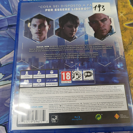 Detroit Become Human Ps4