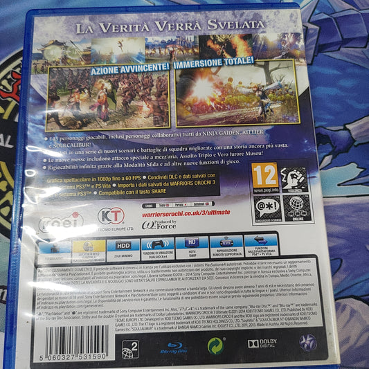 Warrior Orochi 3 Ps4